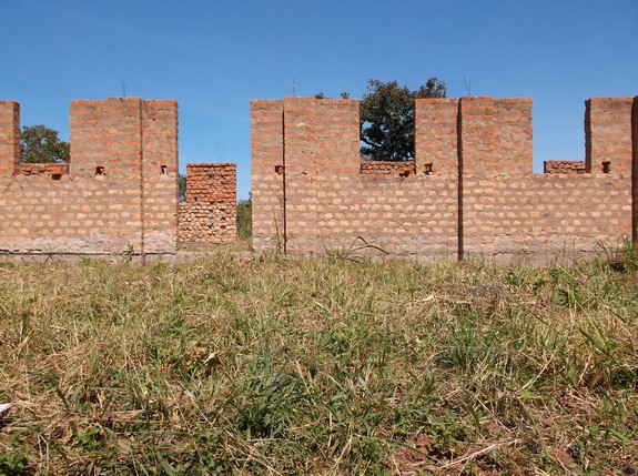 Christan Rehab is constructing a church in Akura Aloi. Uganda. We are looking for more donations to complete the roof